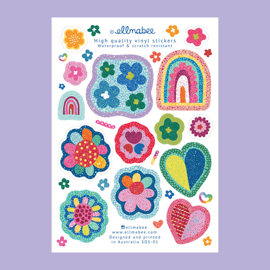 Vinyl Sticker Sheet 'Dreamscape'