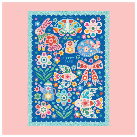 Happy Days Greeting Card 'Favourite Things'