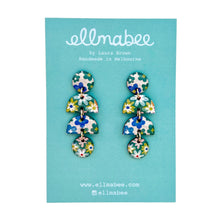 Load image into Gallery viewer, Patchwork Floral Double Petit Drops
