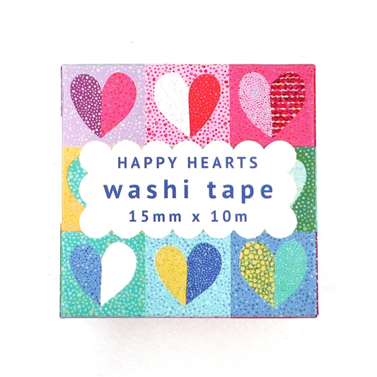 Washi Tape 'Happy Hearts'