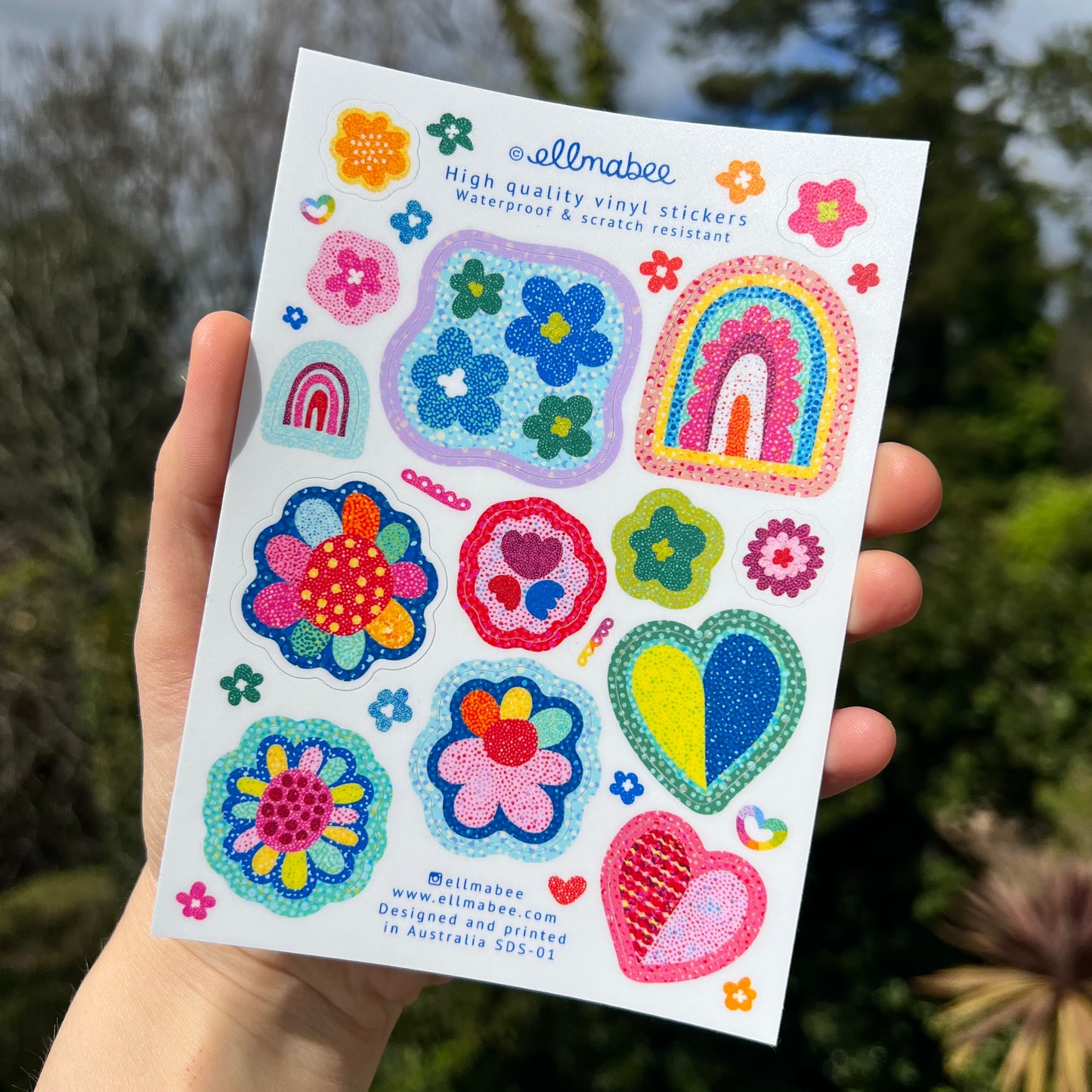 Vinyl Sticker Sheet 'Dreamscape'