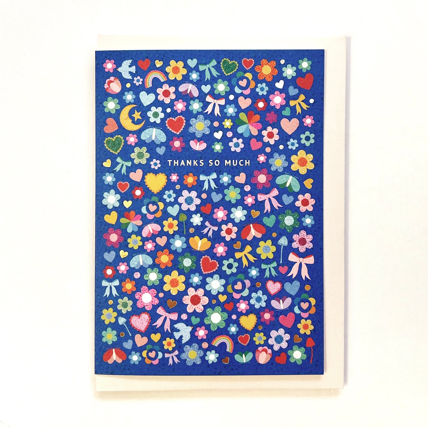 Thanks So Much Greeting Card 'Ditsy Floral'