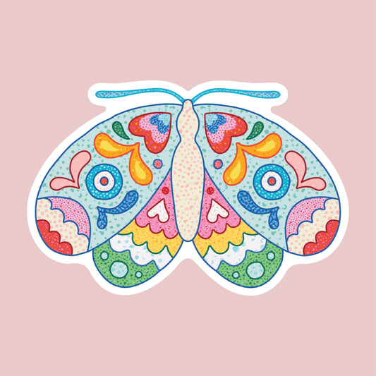 WHOLESALE Vinyl Sticker Moth