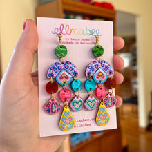 Load image into Gallery viewer, Midsummer Dream Statement Earrings- One of a Kind
