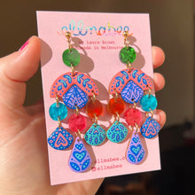 Load image into Gallery viewer, Seed Statement Earrings- One of a Kind
