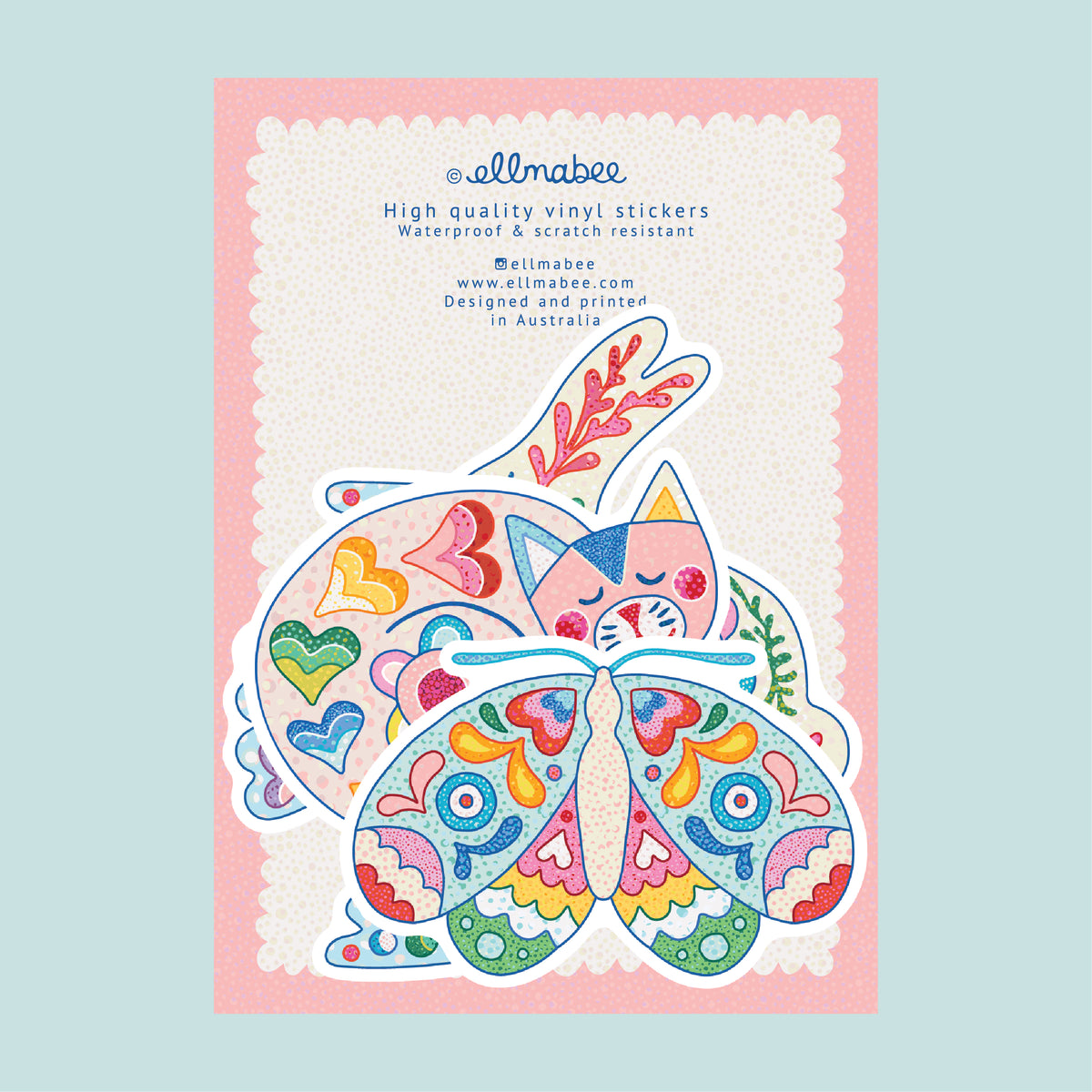 Vinyl Sticker Pack 'Favourite Things'