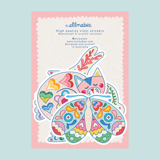 WHOLESALE Vinyl Sticker Pack 'Favourite Things'