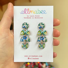 Load image into Gallery viewer, Patchwork Floral Double Petit Drops
