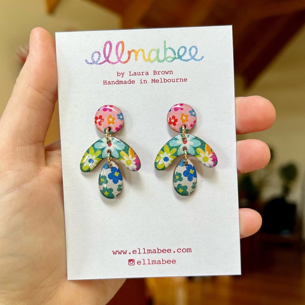 Patchwork Floral Petit Drops #2 Multi
